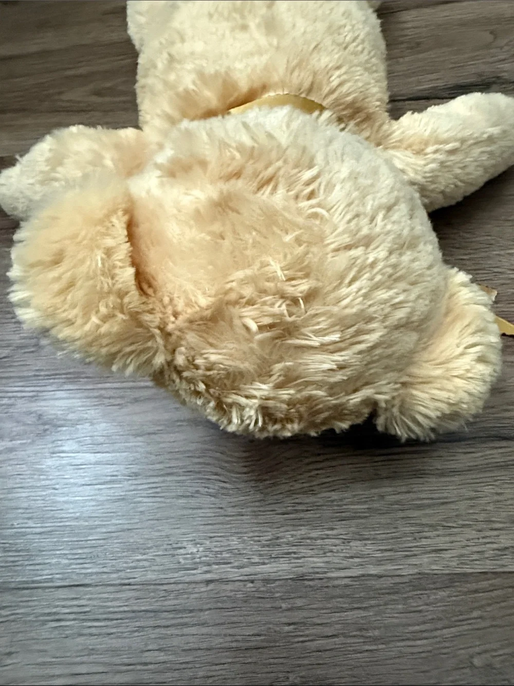 Ralph Lauren Classic Cream Teddy Bear Plush Tag PA-13274 Missing Outfit